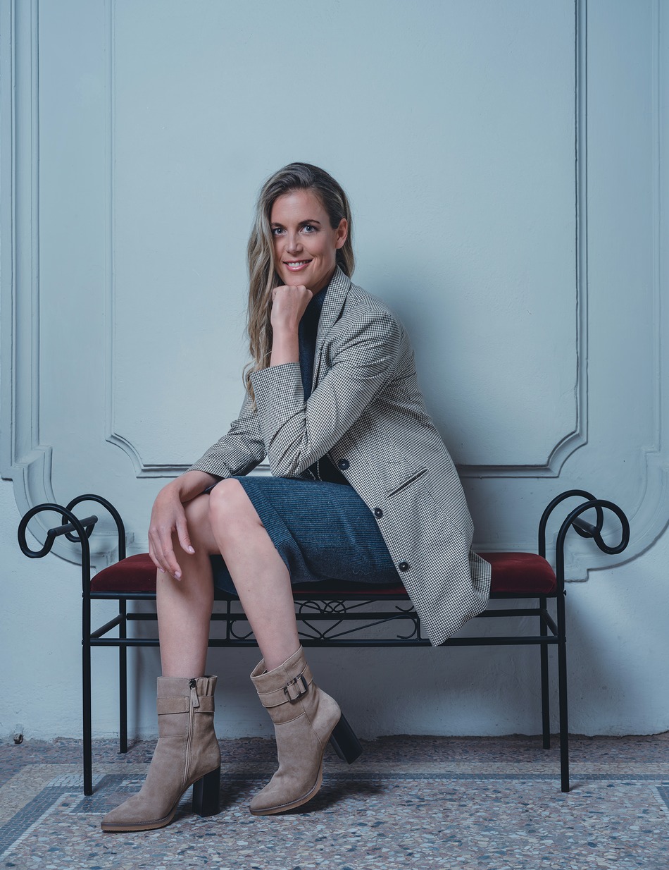 Veloursleder Stiefelette