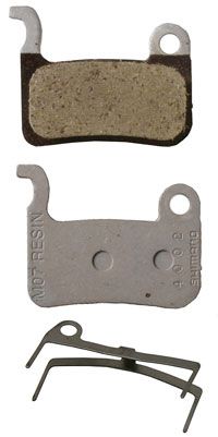 M06 XTR, XT SLX, LX, DEORE  Bremsbelag MetallTrägerplatte Stahl