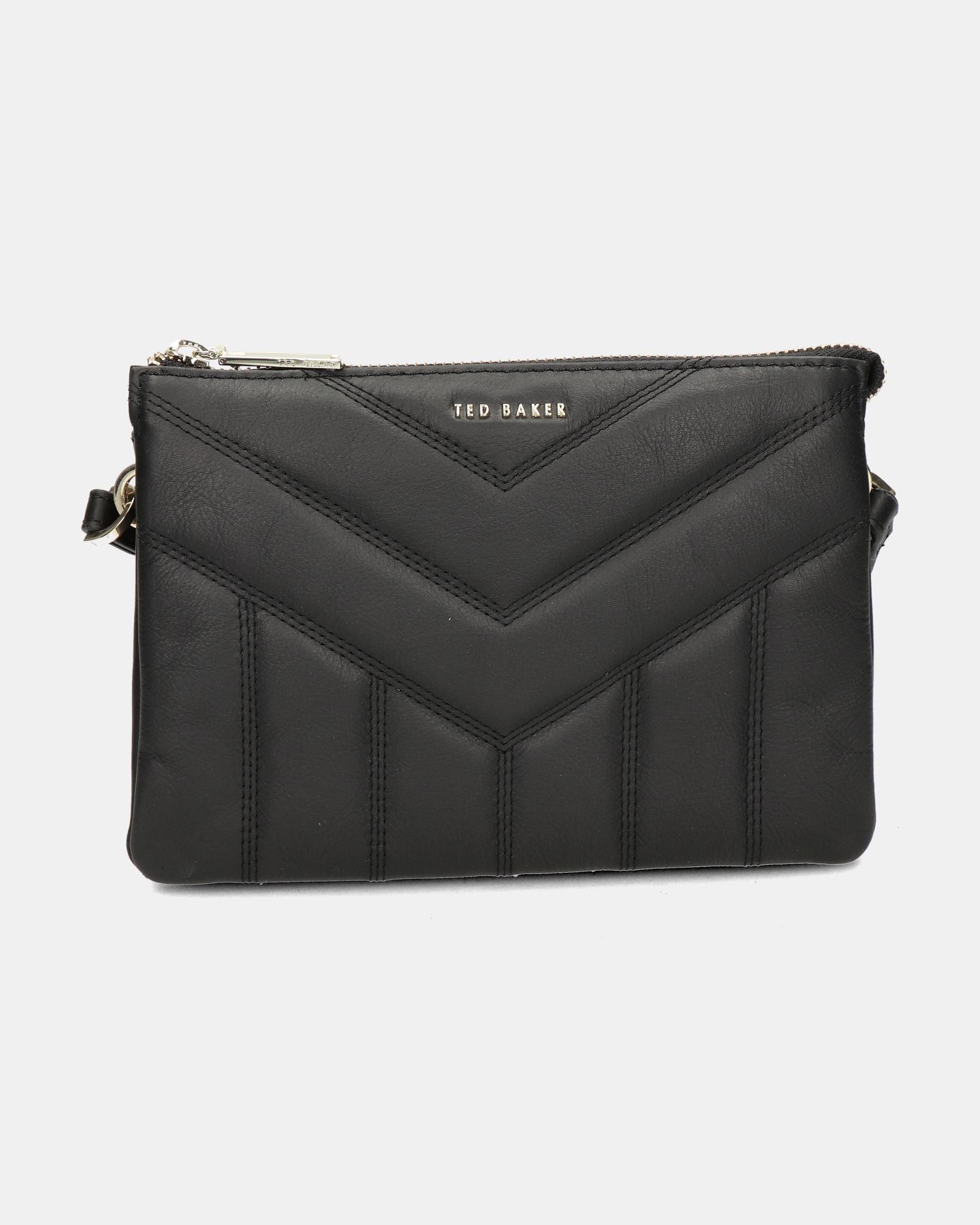 Ted Baker Ayasini Schoudertas  - zwart
