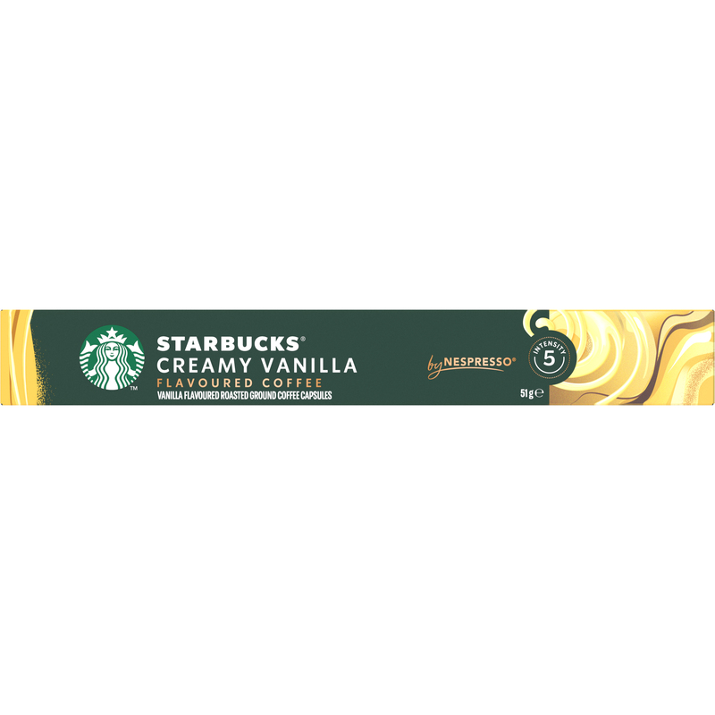 Starbucks Kaffeekapseln Creamy Vanilla, 10 Stück