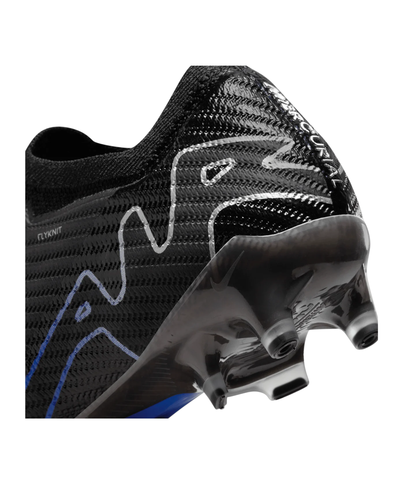 Nike Air Zoom Mercurial Vapor XV Elite AG-Pro Shadow Schwarz Silber Blau F040