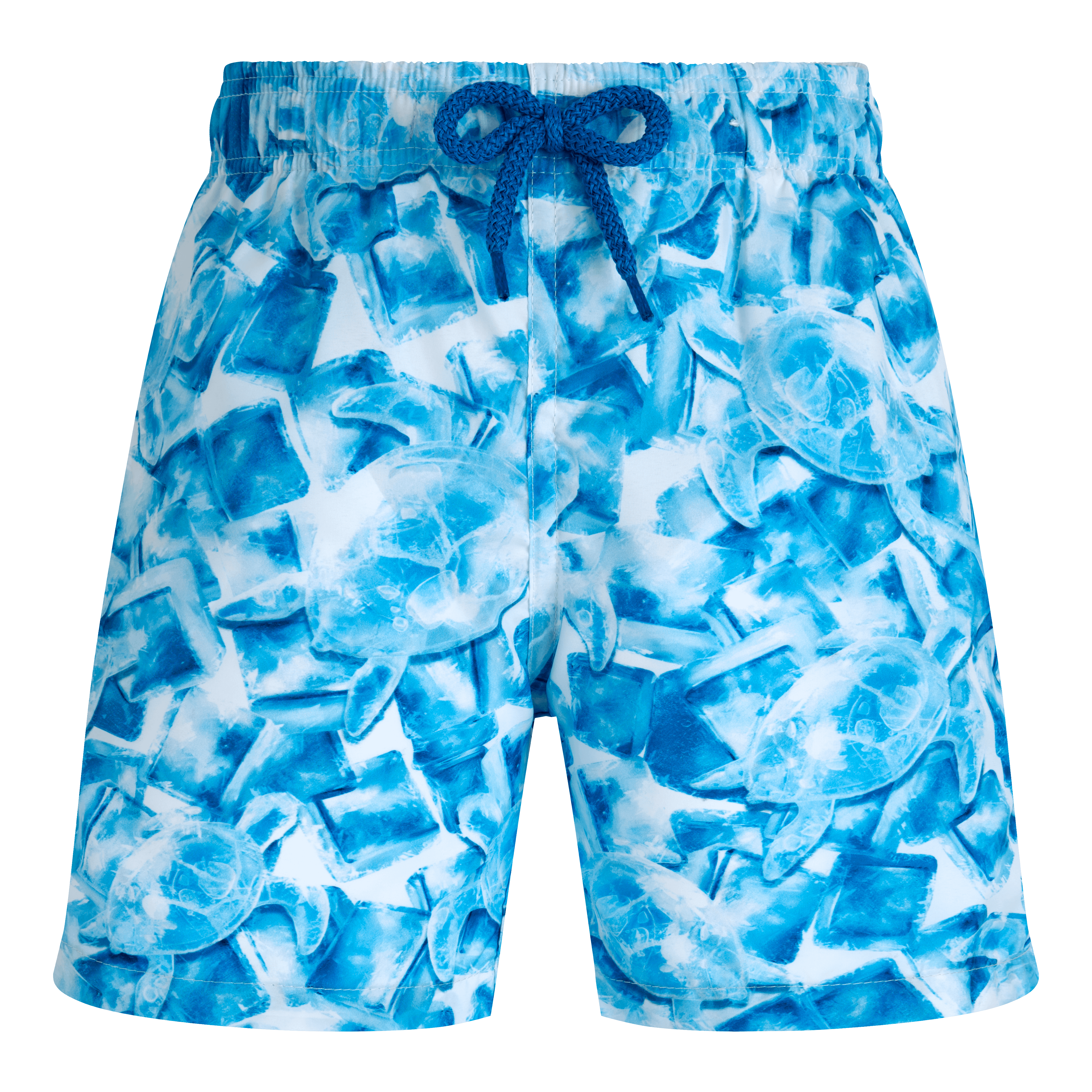 Maillot de Bain Garçon Ultra-Léger et Pliable Iced Turtles