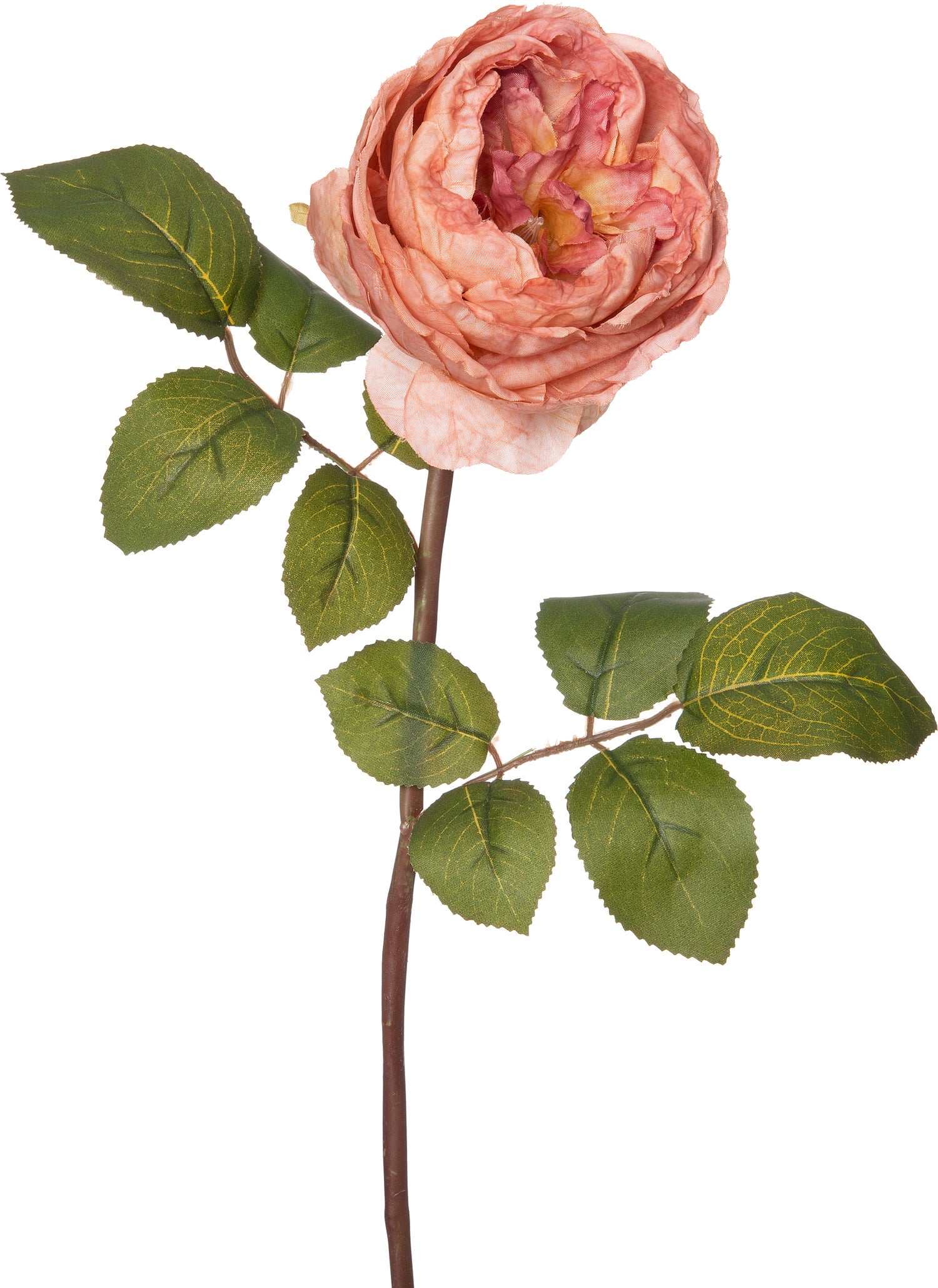 Intratuin kunstbloem Roos roze 62 cm