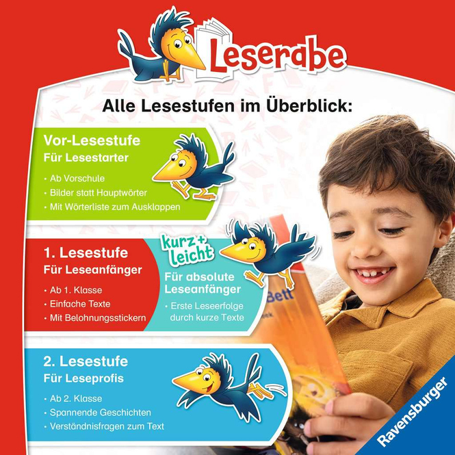 Leserabe - 1. Lesestufe - kurz und leicht - Geheimauftrag für Ninja Komo - Mit Stickern