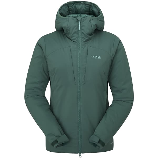 Doudoune randonnée RAB XENAIR ALPINE JACKET W GREEN SLATE