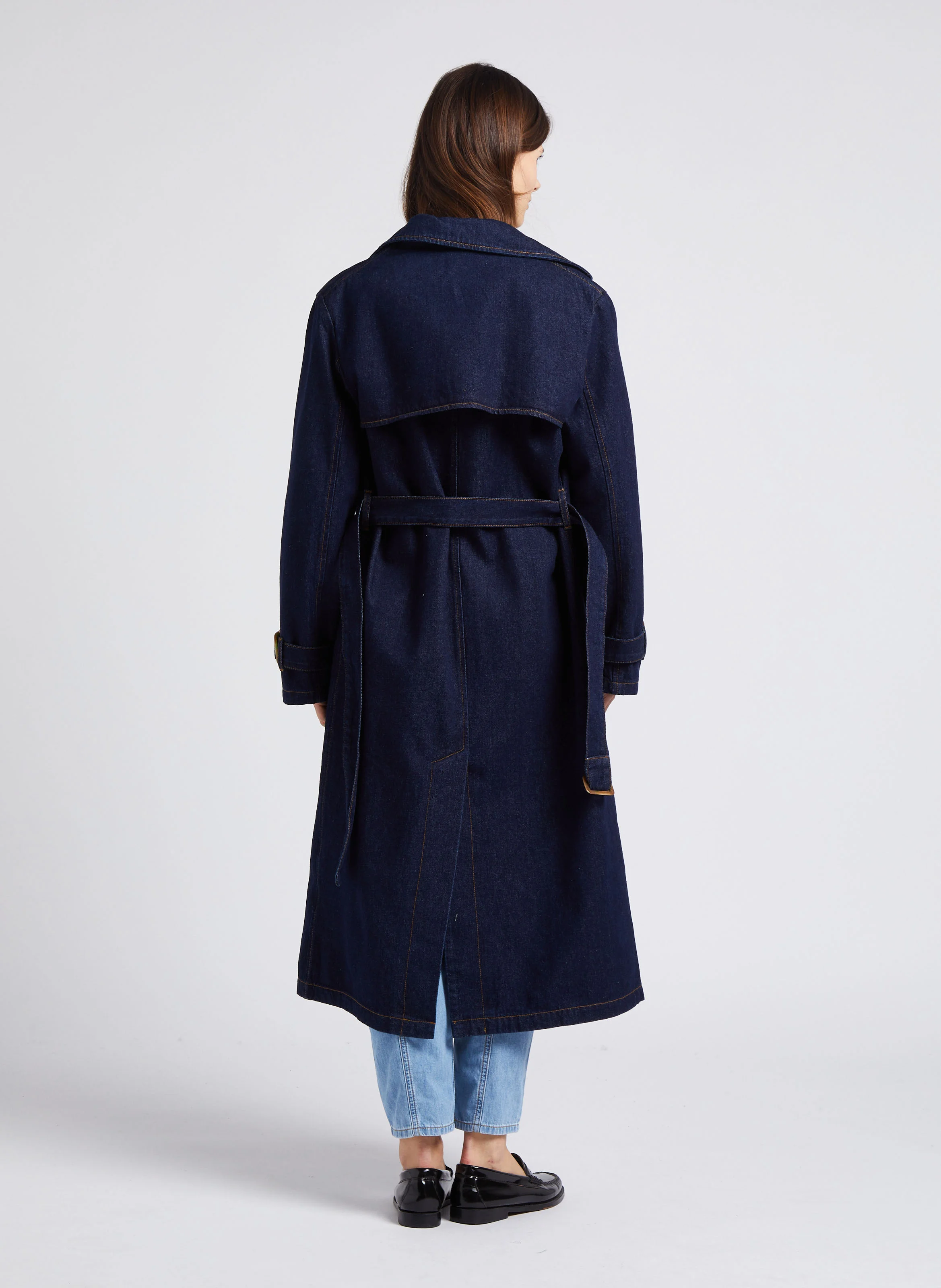 LONY - Pantalon style denim carotte | Bleu