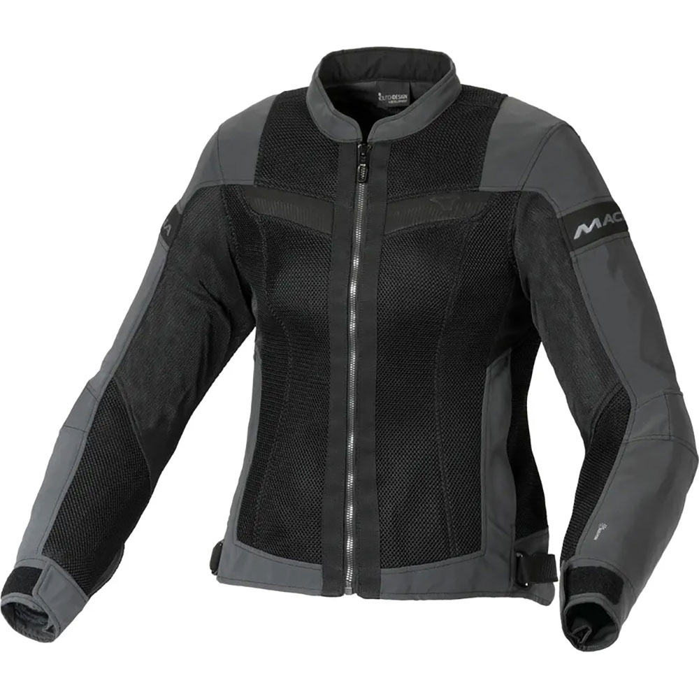 Macna - Blouson femme Velotura Woman Night Eye Noir / Gris