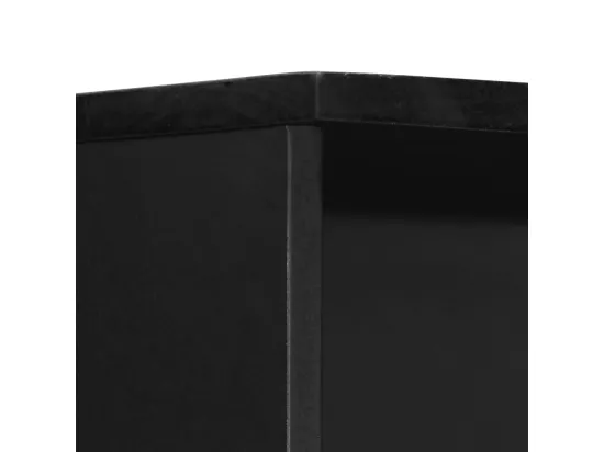 Armoire de salle de bain 38x33x160 cm bois massif de manguier