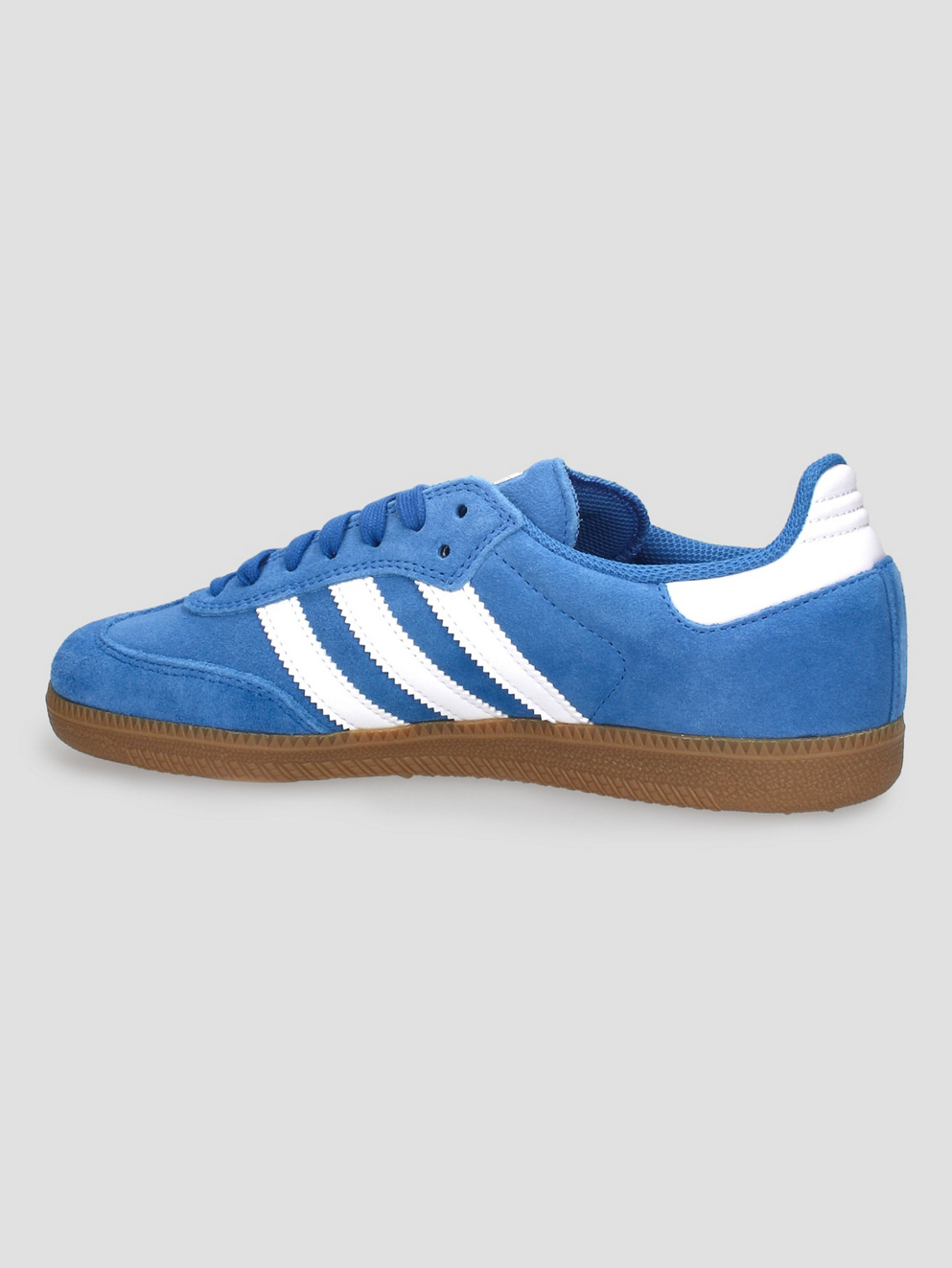 adidas Skateboarding Samba ADV Skate Shoes blue bird/ftwwht/gold