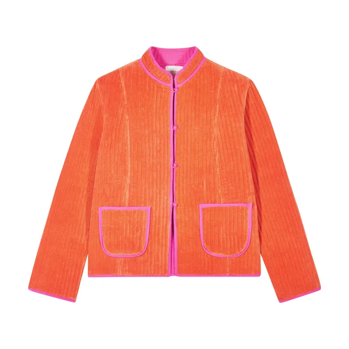 Maria de la Orden Veste Matelassée Fittonia | Orange