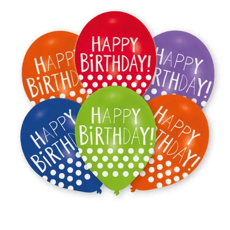 amscan Latexballons Happy Birthday