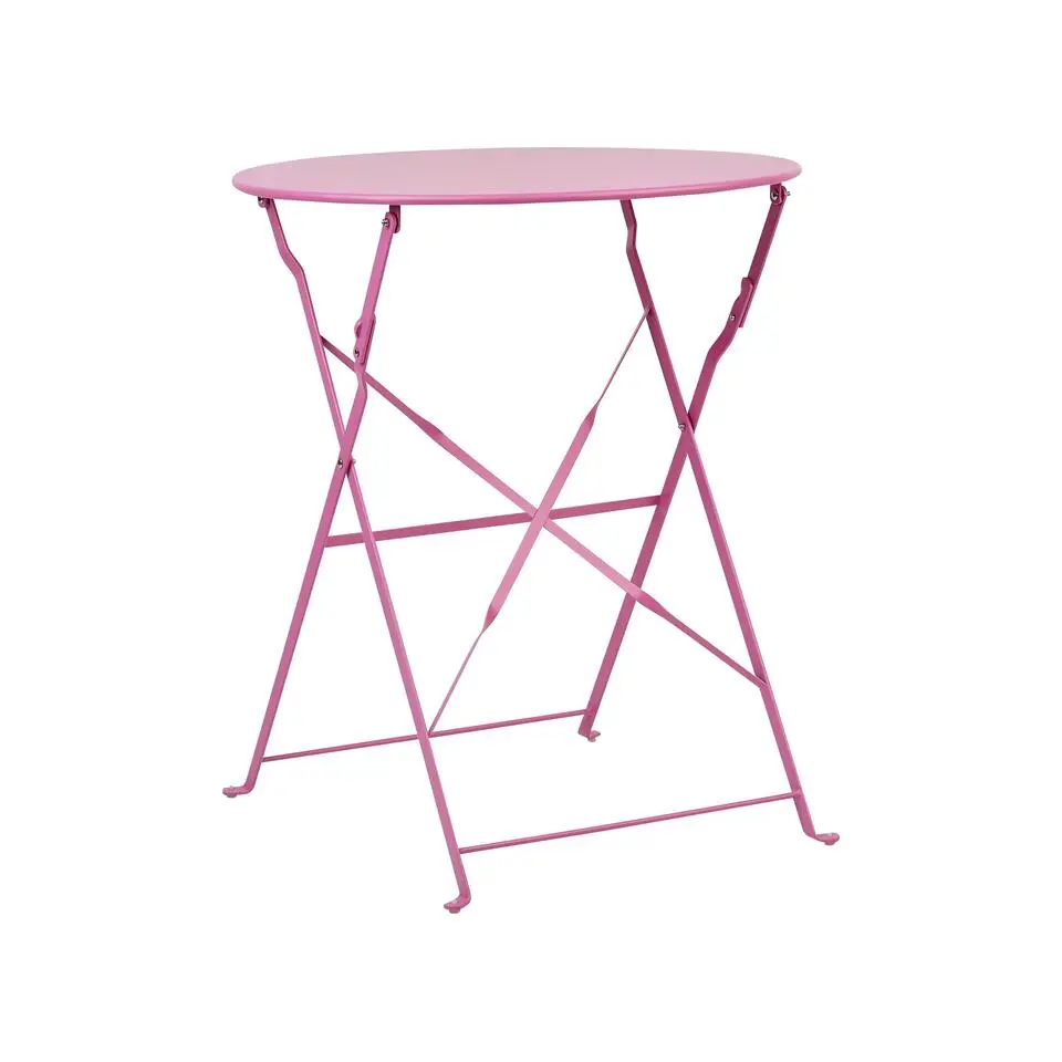 FIORI - Bistroset voor 2 - Roze - Staal