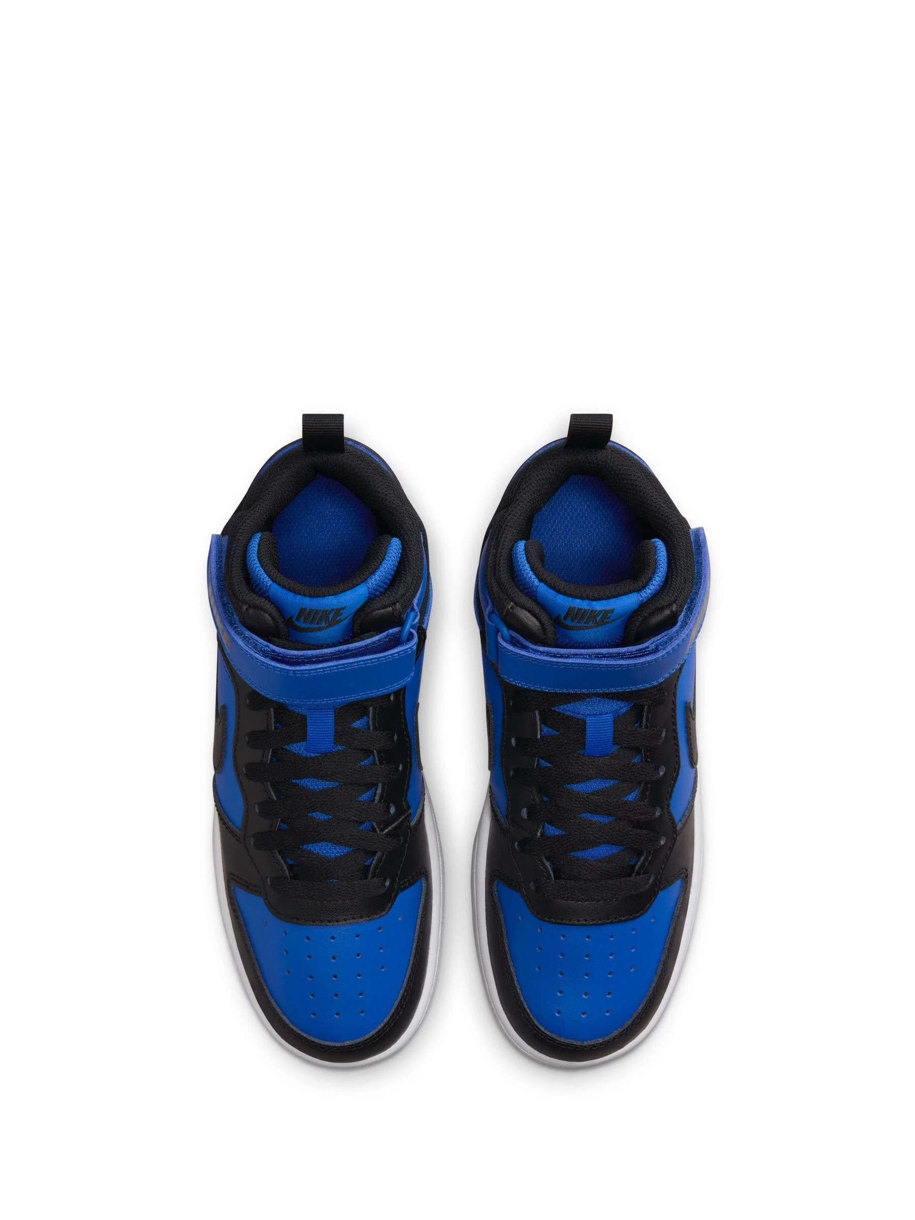 Blauw/Zwart - Nike Court Borough Mid sneakers voor jeugd