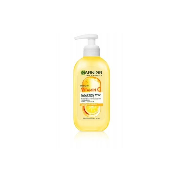 Garnier Skin Naturals Vitamin C Reinigungsgel zum Waschen des Gesichts 200 ml