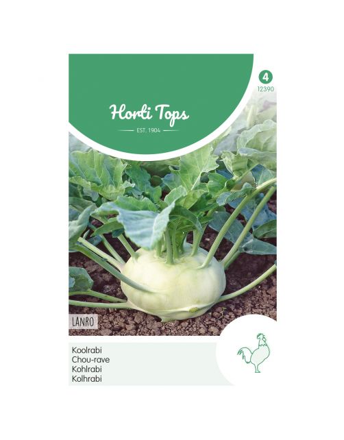 Hortitops Koolrabi Lanro - Groentezaden - 1.5 g