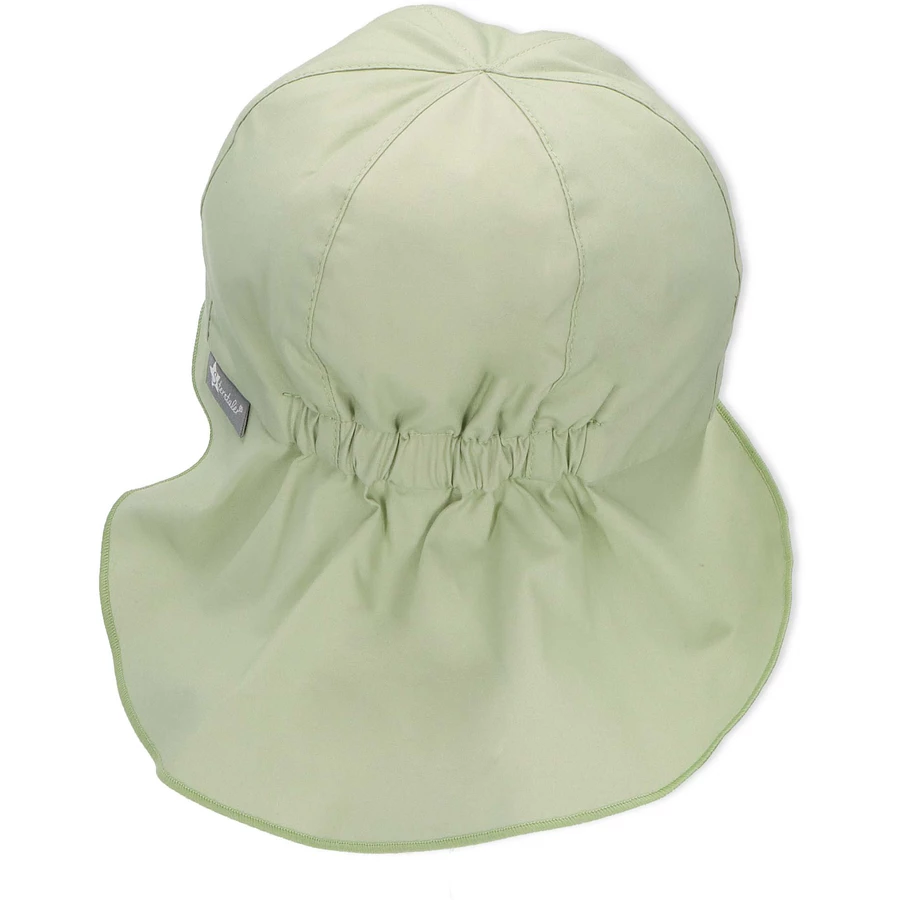Sterntaler Schirmmütze mit Nackenschutz grün