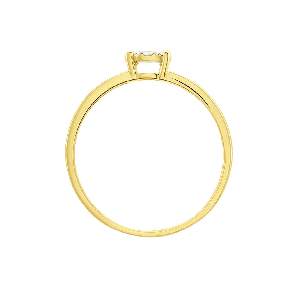 Bague Or Jaune Isadore Diamants