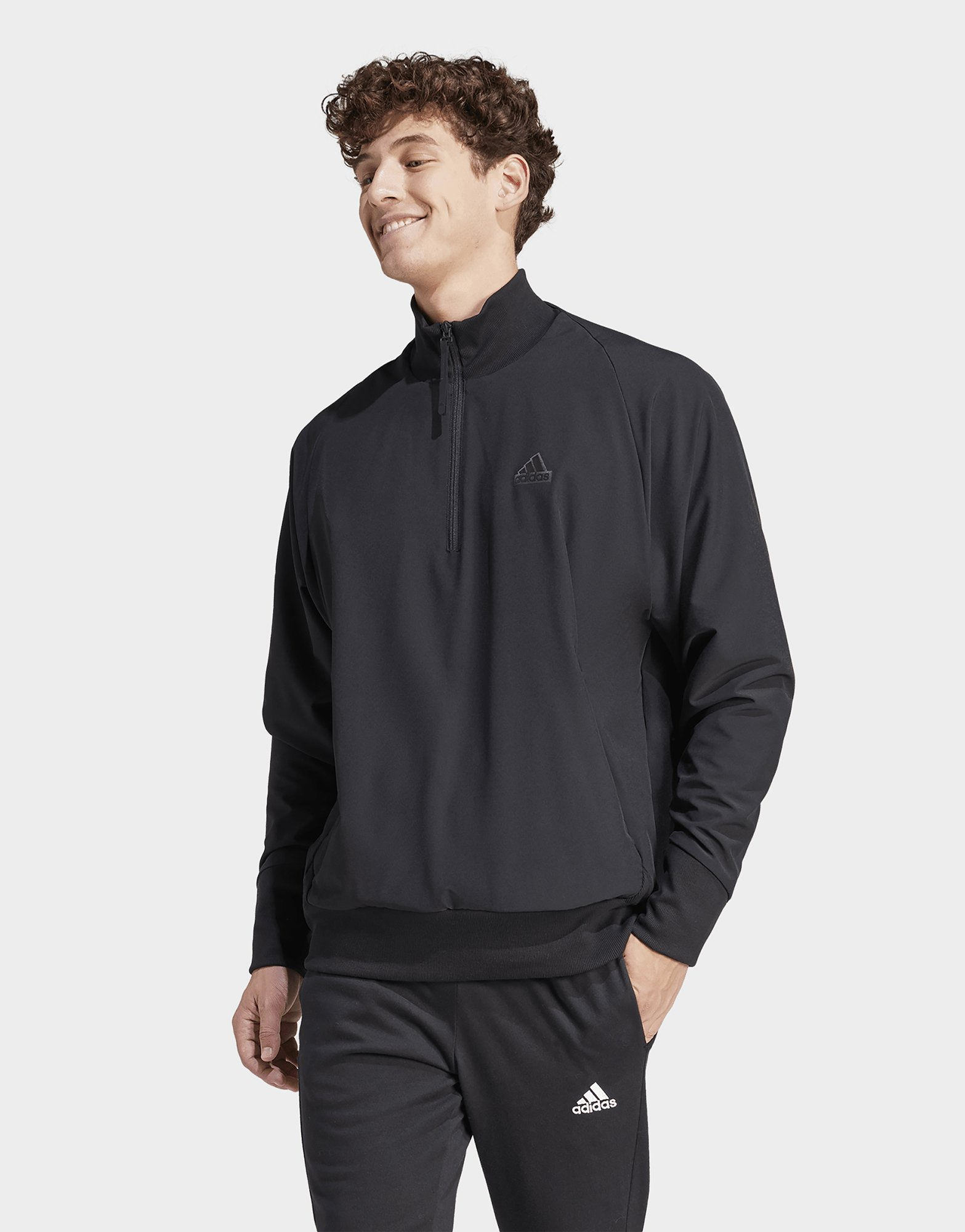 adidas Sweat-shirt en toile quart de zip Z.N.E.