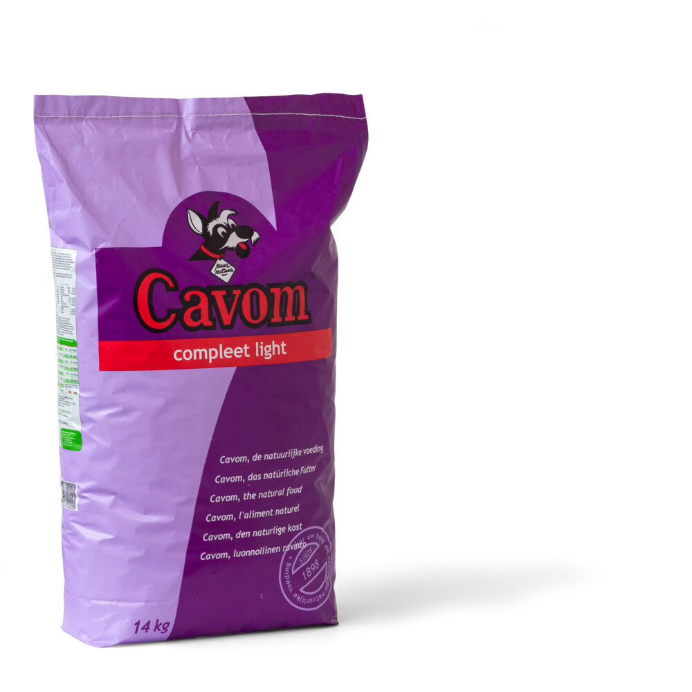 Cavom Compleet Hondenvoer Droog Light14 kg