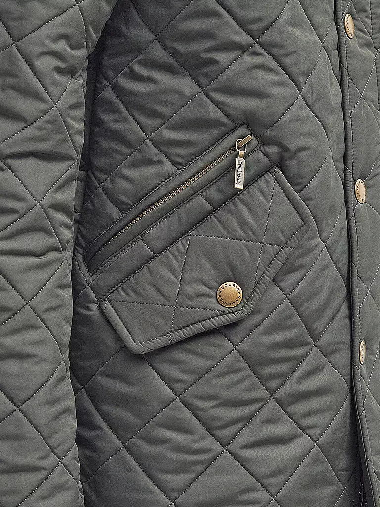 BARBOUR Steppjacke POWELL olive
