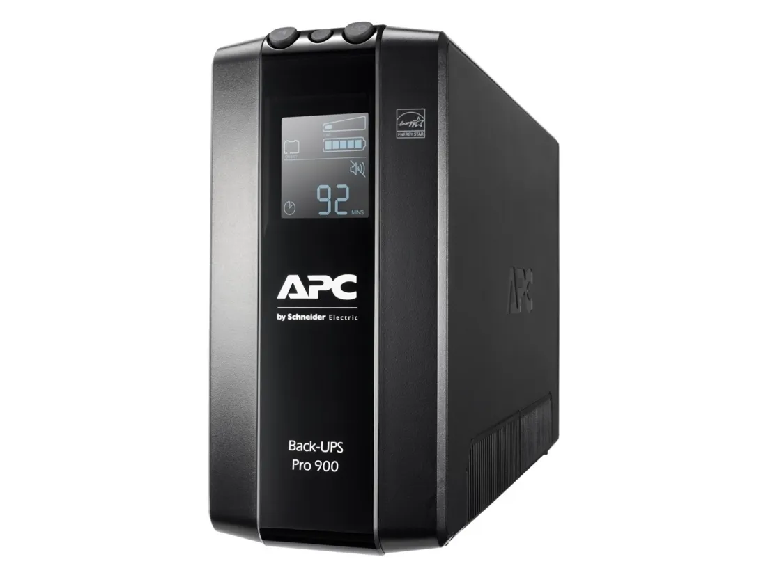 APC Back-UPS Pro BR900MI - UPS - AC 230 V - 540 Watt - 900 VA - USB - output-stikforbindelser: 6 - sort