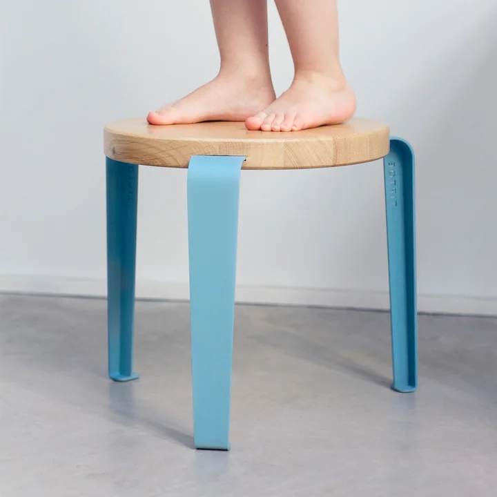TipToe - MINI LOU Kinderhocker Eiche, sonnengelb