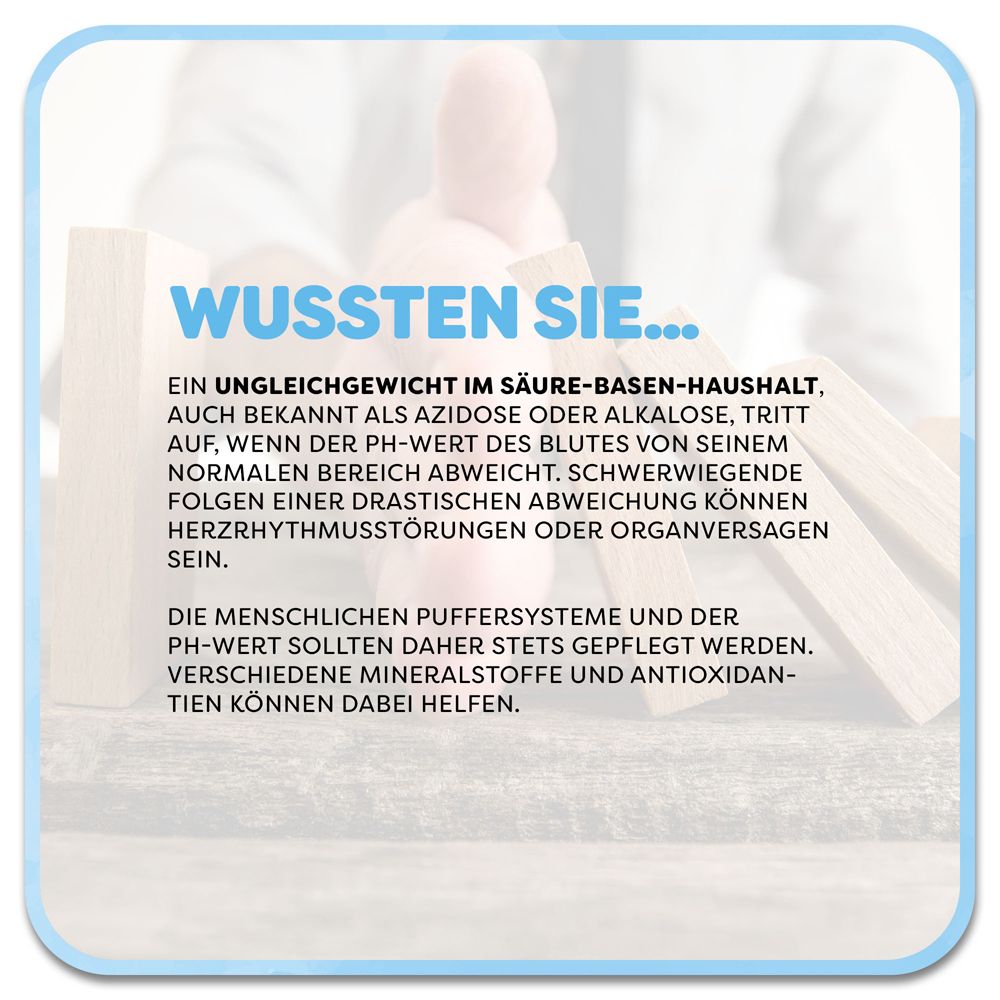 Casa Sana SÄURE-REGULATION - Regulierung des Säure-Basen-Haushaltes