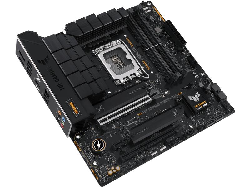 ASUS Mainboard TUF GAMING B760M-PLUS Gaming Micro-ATX-Motherboard mit LGA 1700 Sockel