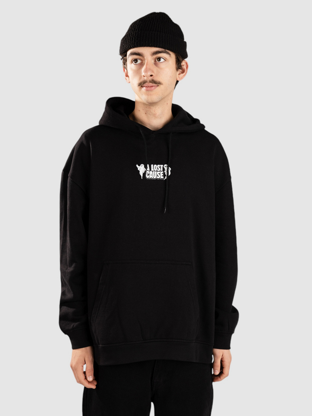 A Lost Cause Ghostin Hoodie black