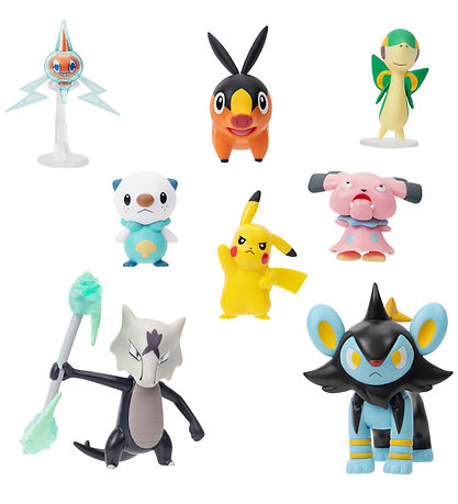 Pok?mon Figur - 8-pak - Battle Figure