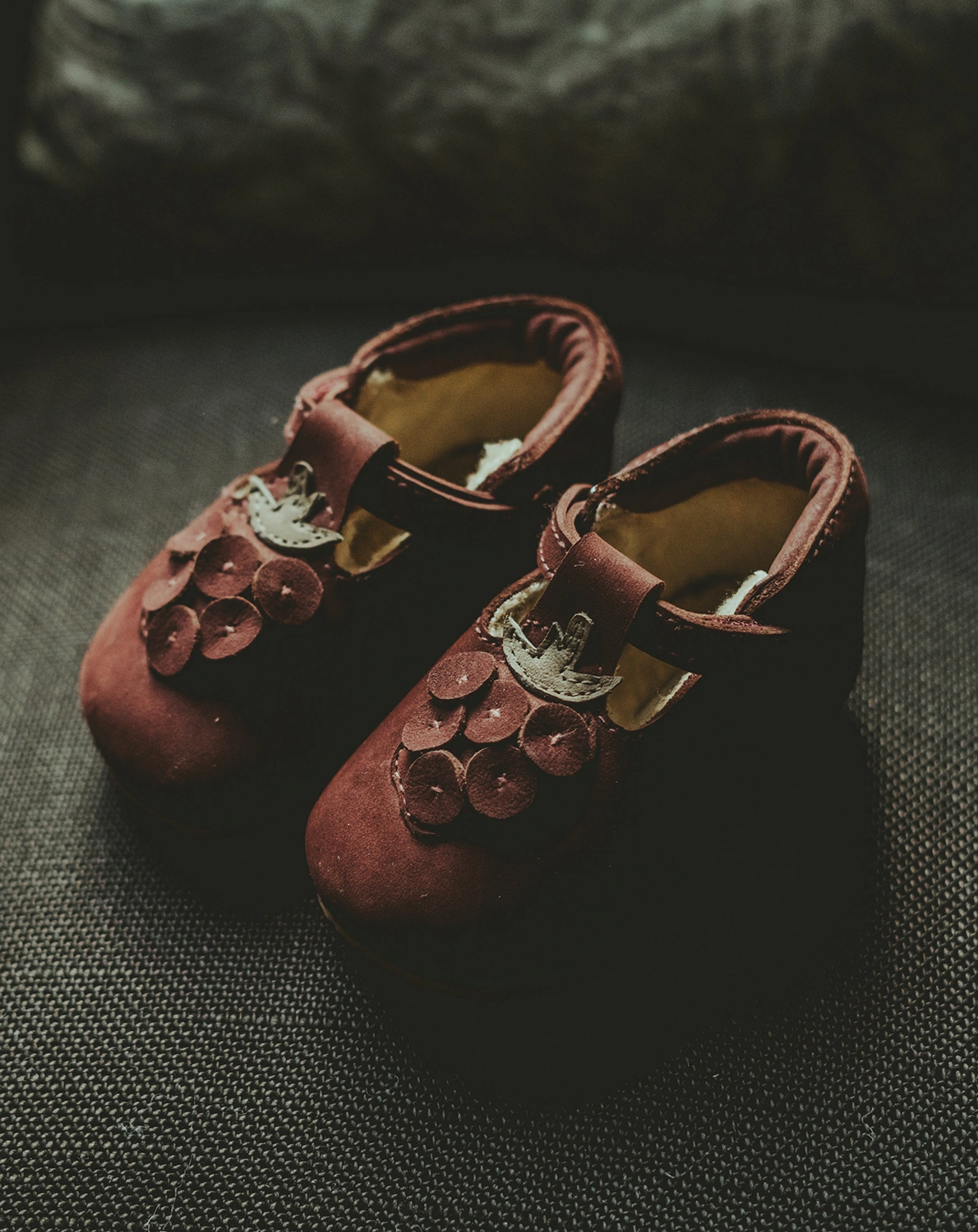 Lauflernschuhe CARLIE - RASPBERRY gefüttert in berry red
