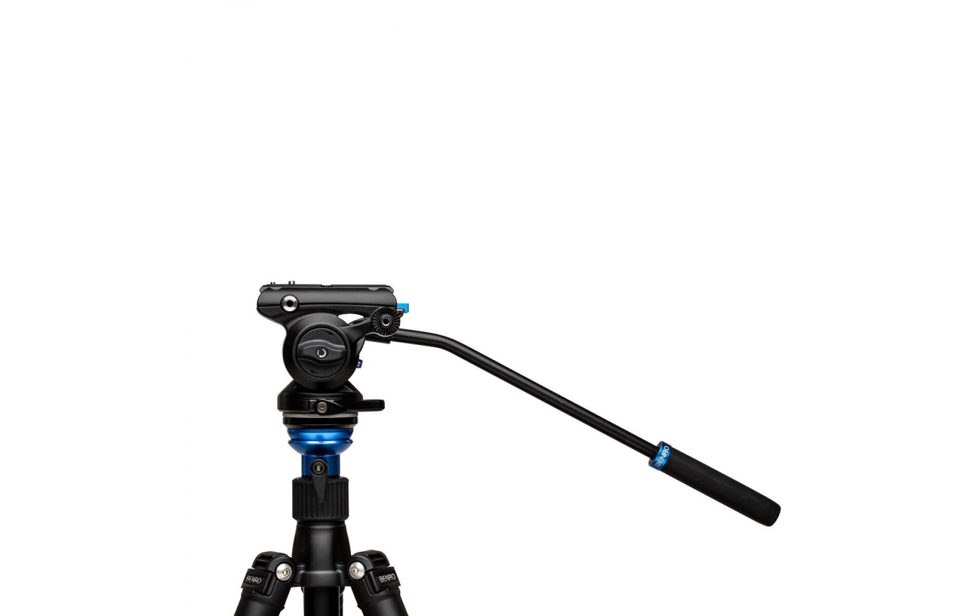 Videokopf S4PRO<br>Vielseitiger Videokopf für kompakte digitale Video- oder Systemkameras