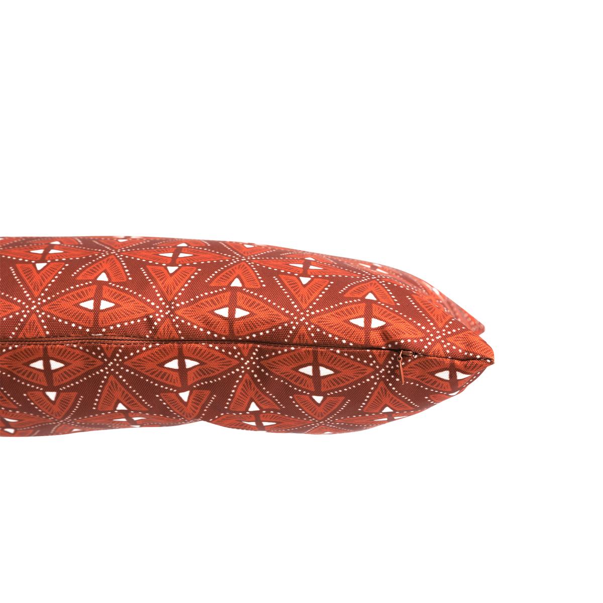 COUSSIN ADIYA 50X30CM MOTIF AMBRE