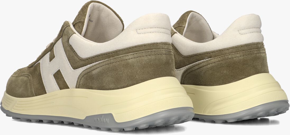 groene hogan lage sneakers hyperlight allacciato h