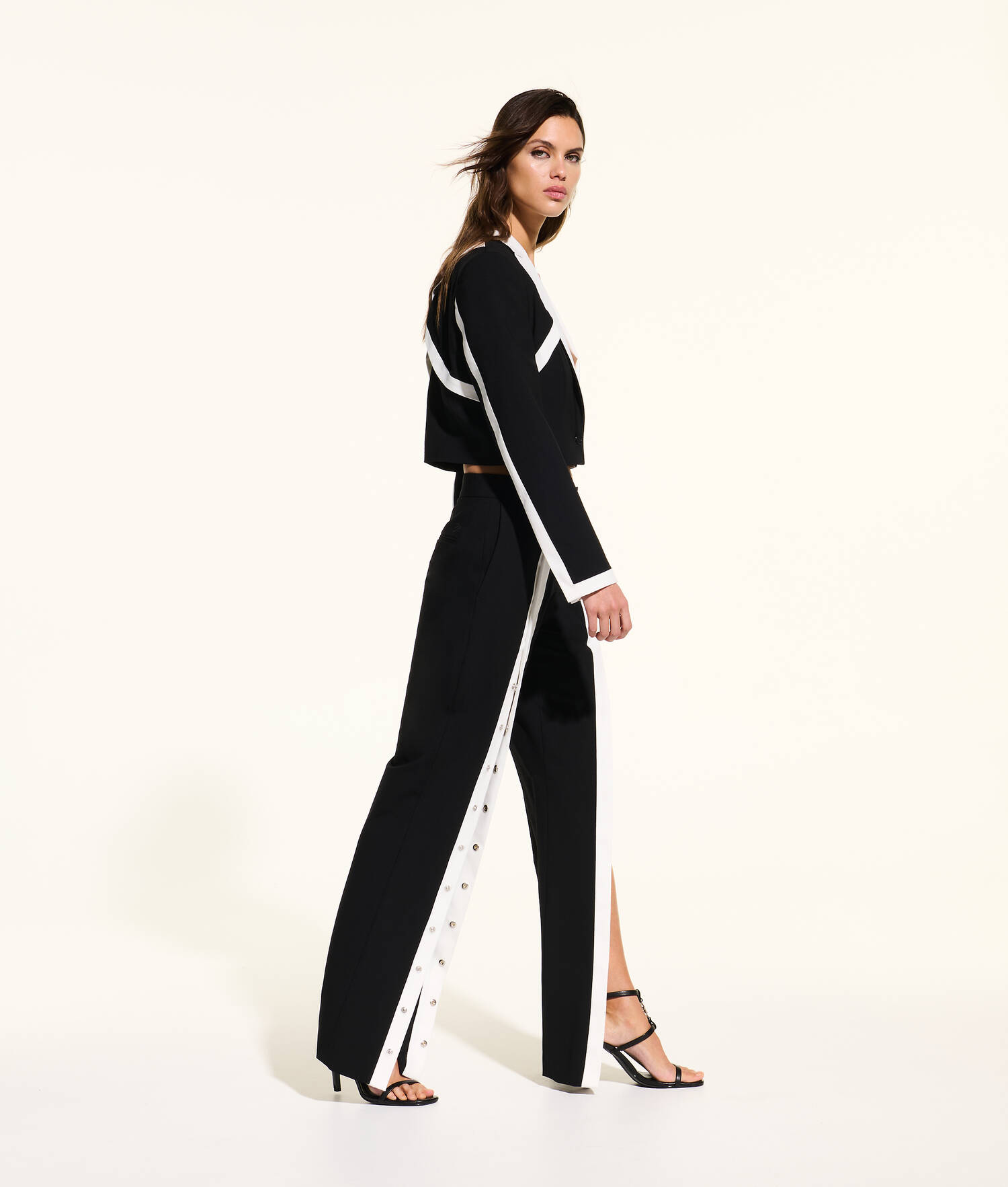 PANTALON AJUSTÉ KL X JOANN - Noir