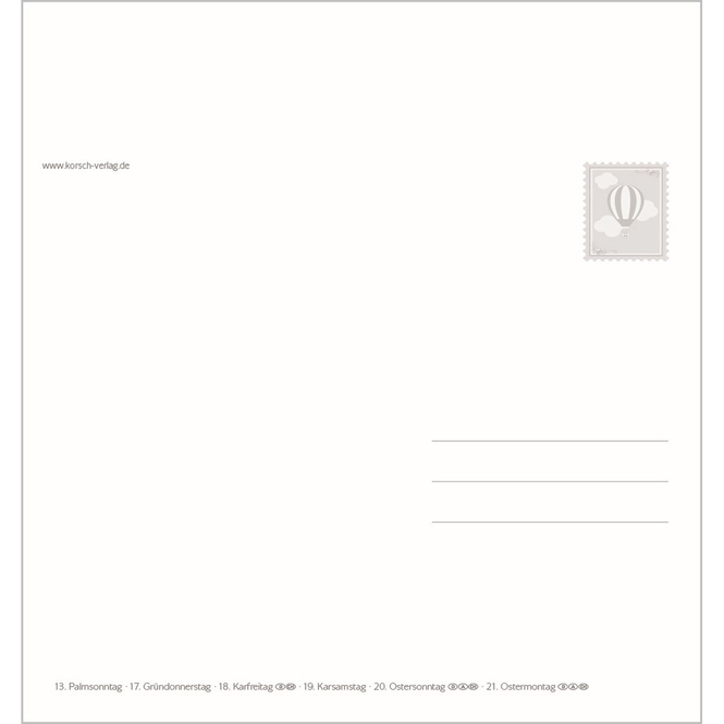 Postkartenkalender - 2025 - Visual Words