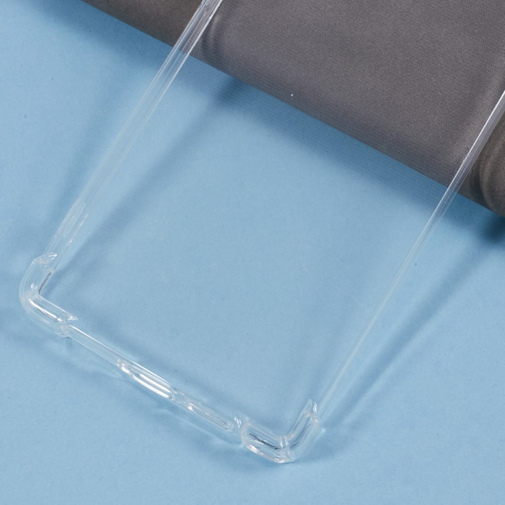 Samsung Galaxy S25 Ultra Gummi Hülle Air Cushion Fallschutz   Kameraschutz - Transparent