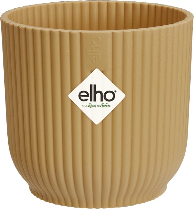Elho bloempot Vibes geel D 7 H 6,5 cm