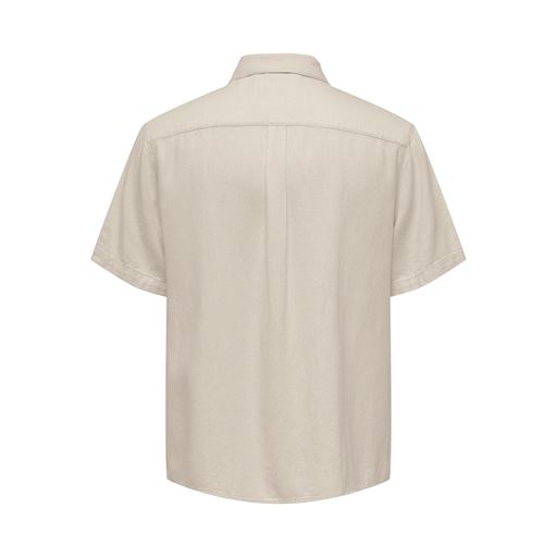 ONLY & Sons Kari Skjorte, Oatmeal, XS