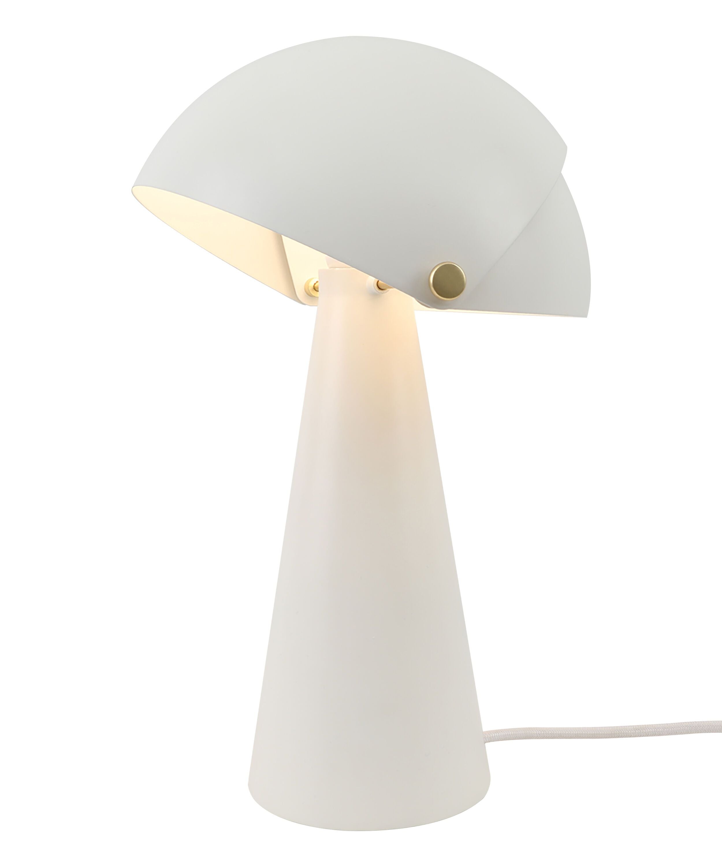 Nordlux ALIGN Tischleuchte - Weiss / H: 33.5 cm x D: 22.0 cm