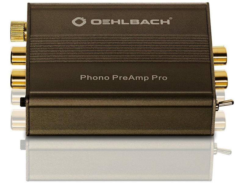 Oehlbach Vorverstärker Phono PreAmp Pro Phono-Vorverstärker für MM / MCer