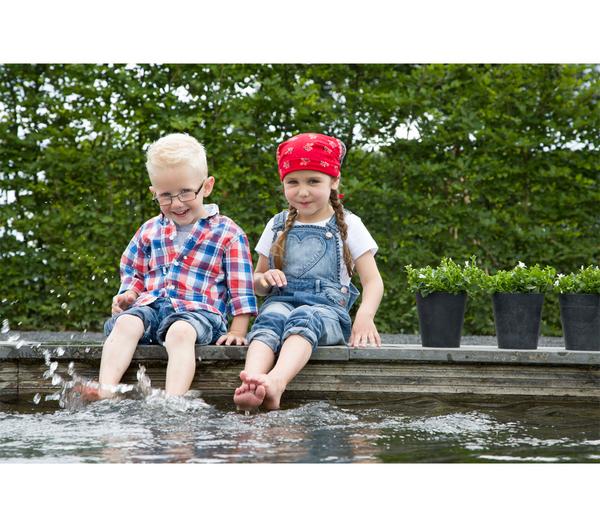 Artstone Kunststoff-Blumentopf Claire, rund