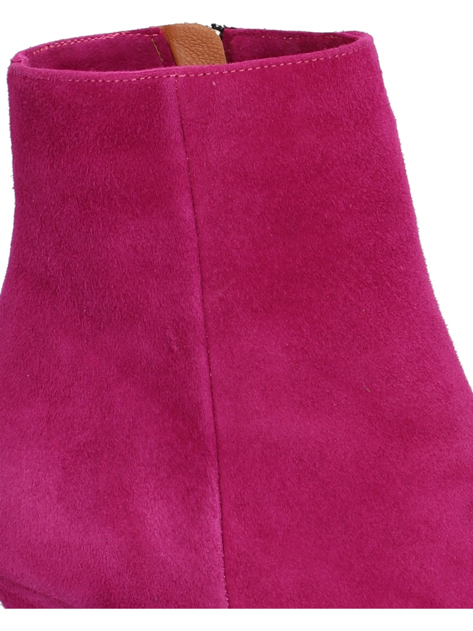 Veloursleder Stiefelette