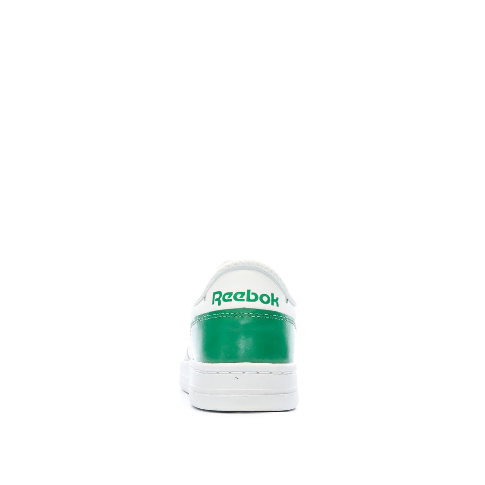 Reebok Baskets Blanche/Verte Homme Reebok Court Peak