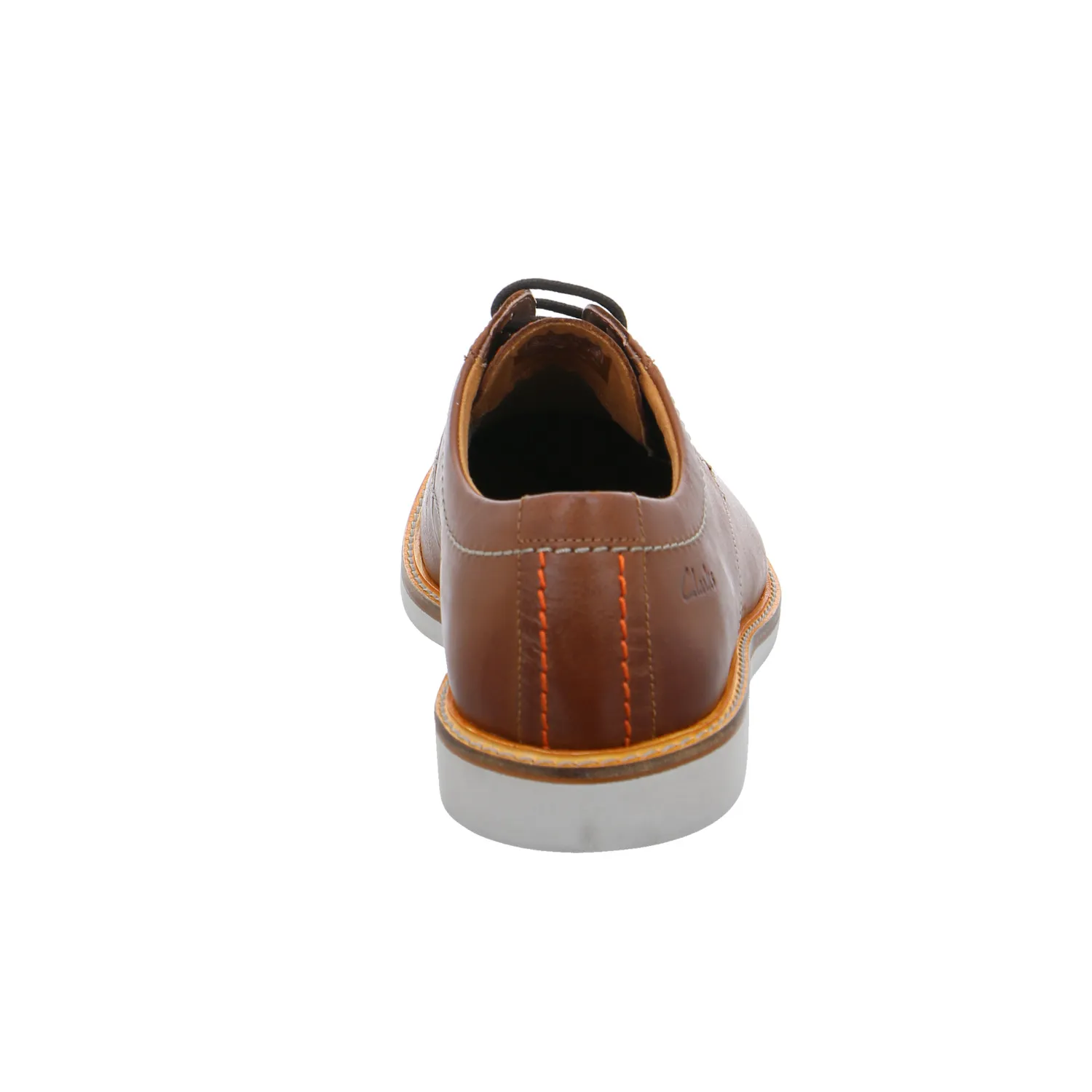 CLARKS Halbschuh-City Braun Leder