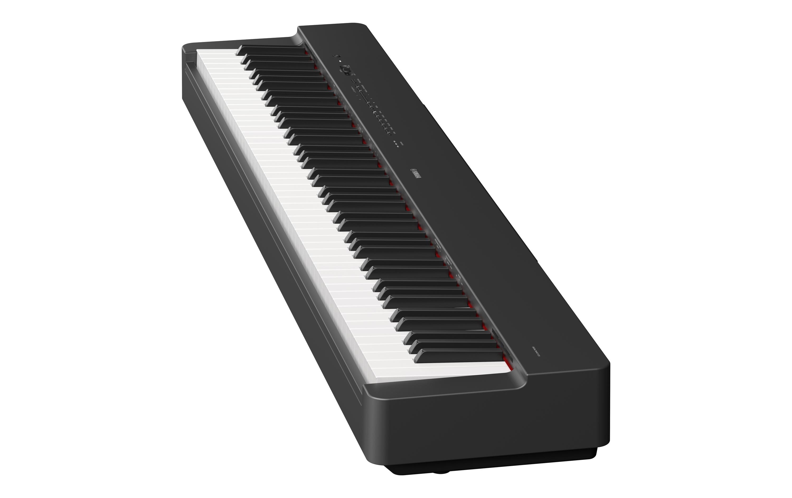 E-Piano P-225B<br>Kompaktes Digitalpiano mit Klang und Funktionen für fortgeschrittene Spieler
