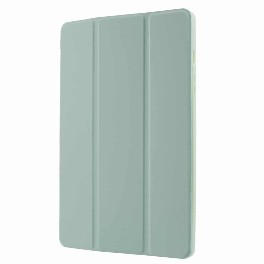 Samsung Galaxy Tab A9  Plus Leder Tasche Flip Cover Hülle - Hellgrün