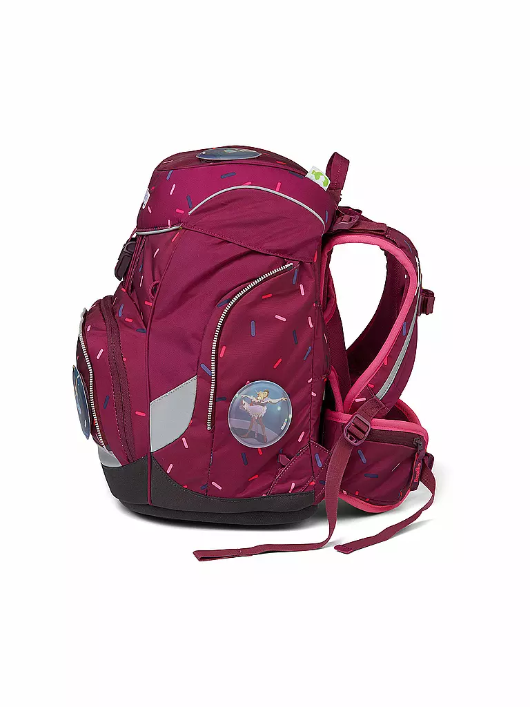 ERGOBAG Schultaschen Set 6tlg Pack NussknackBär rot