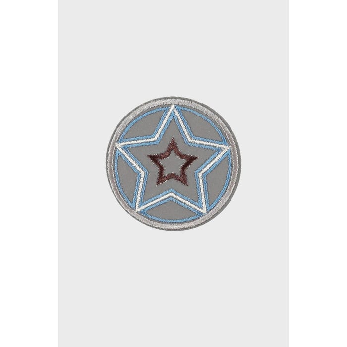 Atelier Veritas-Reflecterende patch met ster Ø5,2cm