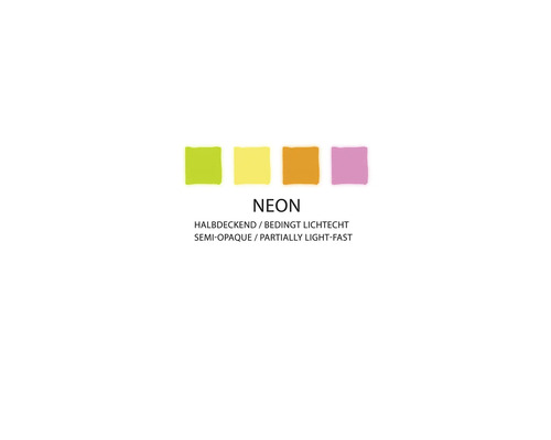 Marabu Yono markerset neon, 4 x 1,5-3 mm